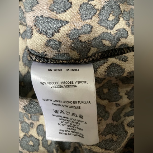 Anthropologie Maeve Juno Printed leopard print Dress Size XS - Picture 4 of 9
